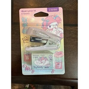 Sanrio School Supplies My Melody Stapler & Sanrio Hello Kitty & Pompompurin pens